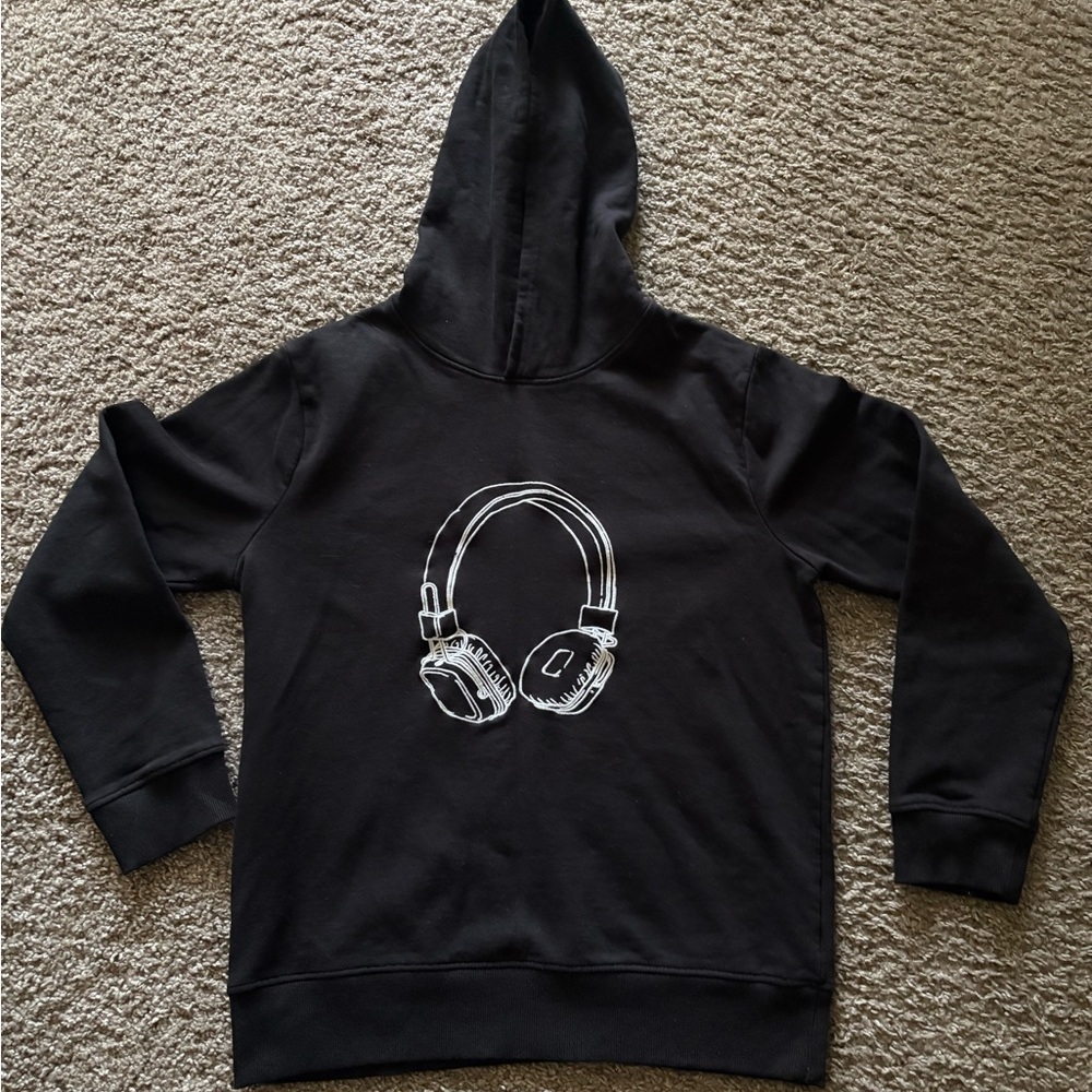 French Connection Black Over-Ear Headphones